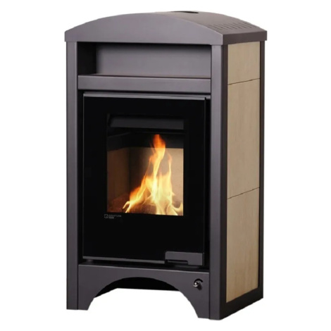 HS Flamingo Krbová kamna AQUAFLAM VARIO BARMA 11kW javor 590x622x1070mm