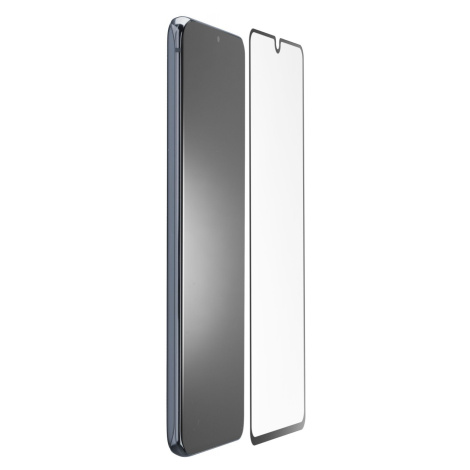 Antimikrobiální ochranné tvrzené sklo Cellularline Antibiom pro Samsung Galaxy A51, černá