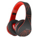 Sluchátka PowerLocus P2 Wireless Headphones (black-red)