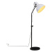 vidaXL Stojací lampa 25 W bílá 30 x 30 x 90–150 cm E27