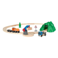 Brio World 33878 Vláčkodráha startovací souprava nákladní vlak