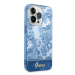 Guess GUHCP14XHGPLHB hard silikonové pouzdro iPhone 14 PRO MAX 6.7" blue Porcelain Collection