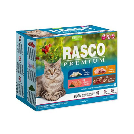 Rasco Kapsička Premium Sterilized multipack 12 × 85 g