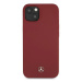 Mercedes MEHCP13MSILRE hard silikonové pouzdro iPhone 13 6.1" red Silicone Line