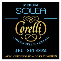 Savarez 680M Corelli Solea Cello Set - Medium