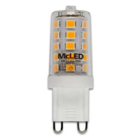 McLED LED G9, 3,5W, 3000K, 350lm