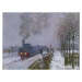 Obrazová reprodukce Train in the Snow or The Locomotive, 1875, Claude Monet, 40 × 30 cm