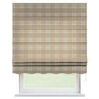 Dekoria Římská roleta Firenze, béžová kostka, Christmas, 144-95