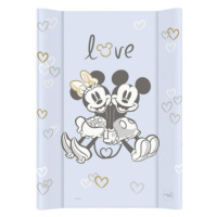 CEBA Podložka přebalovací s pevnou deskou COMFORT 50x70 Disney Minnie & Mickey Blue