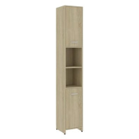 Shumee Koupelnová skříňka - dub sonoma, 30 × 30 × 183,5 cm, dřevotříska
