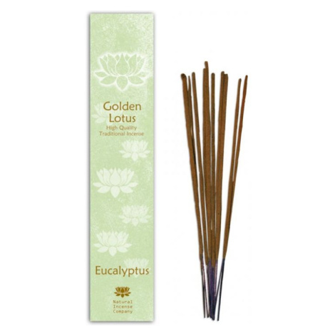 Golden Lotus - Eukalyptus vonné tyčinky 10 ks Natural Incense