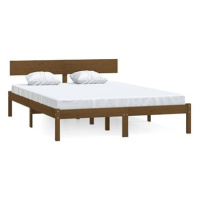 Rám postele medově hnědý masivní borovice 160 × 200 cm, 810160