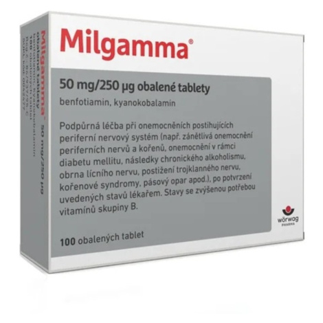 MILGAMMA 100 obalených tablet