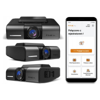 Videorekordér Kamera do auta FineVu GX4K /128GB Uhd+fhd WiFi Gps 4K