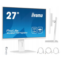 Bílý monitor iiyama ProLite XUB2797QSN-W1 27 Ips Led Wqhd 1ms 100Hz /hdmi