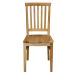 Jídelní dřevěná židle BERLIN – masiv dub, nosnost 130 kg