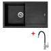 Sinks AMANDA 860 Pureblack + Flexia AMANDA 860 Pureblack + Flexia