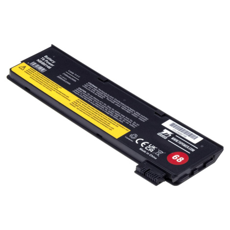 Baterie T6 Power Lenovo ThinkPad T440s, T450s, T460p, T470p, T550, P50s, 68, 2100mAh, 24Wh, 3cel