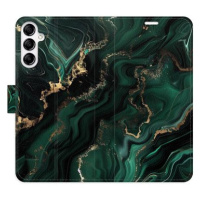 iSaprio Flip pouzdro Emerald 02 pro Samsung Galaxy A14 / A14 5G