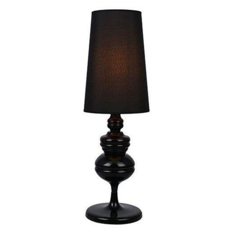 Stolní lampa AZzardo Baroco table black AZ2162 E27 1x50W IP20 18cm černá