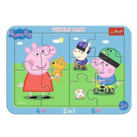 MR Dětské tabulkové puzzle pro nejmenší - Prasátko Peppa 1