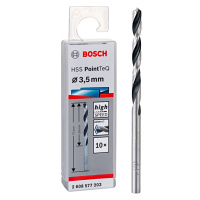 BOSCH HSS PointTeQ spirálový vrták 3.5mm (10 ks)