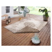 NORTHRUGS - Hanse Home koberce Kusový koberec Twin Supreme 105423 Cebu Linen – na ven i na doma 