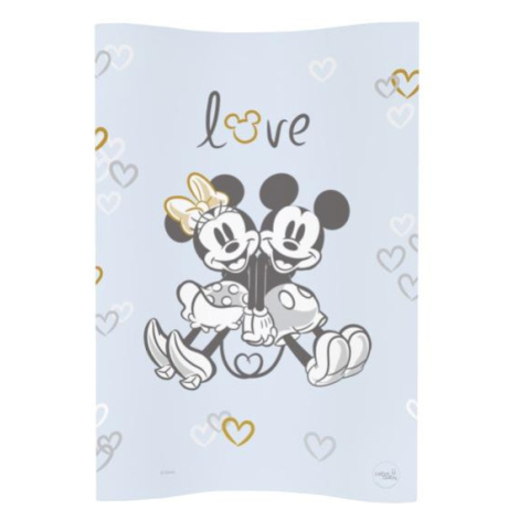 CEBA Podložka přebalovací měkká COSY 50x70 Disney Minnie&Mickey Blue CebaBaby