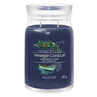 YANKEE CANDLE Signature sklo 2 knoty Lakefront Lodge 567 g