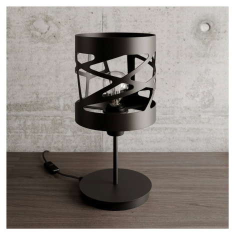 SIGMA Modul stolní lampy Frez vzorek stínidla Ø17,5 cm černý