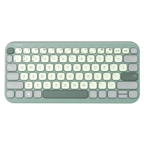 ASUS Marshmallow Keyboard KW100 Green Tea Latte