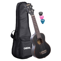 Cascha HH 2262 Premium Sopránové ukulele Černá