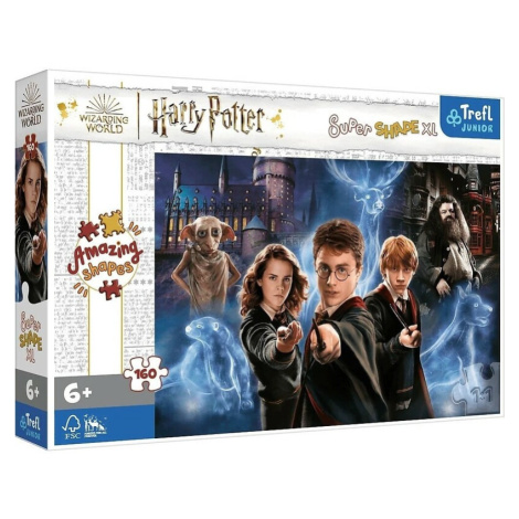 TREFL - Puzzle 160 XL Super Shape - Kouzelný svět Harryho Pottera / Warner Harry Potter and the 