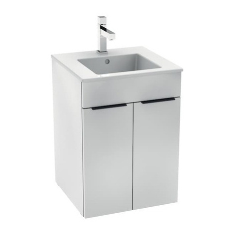 Jika Cube koupelnová skříňka s umyvadlem 45x43x62,2 cm bílá h4536211763001 5362.1.176.300.1