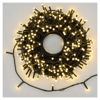 Xmas King XmasKing LED řetěz 25m 500 LED solární / trafo 230V venkovní, teplá bílá (LED světelný