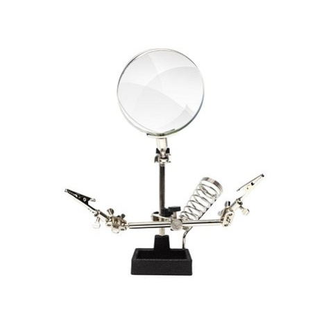 SHESTO Modelcraft stojánek s lupou, svorkami a držákem na pájku