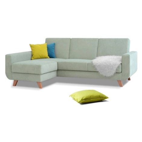 ZARA moderní rozkládací rohová sedačka ve skandinávském stylu Dolmar