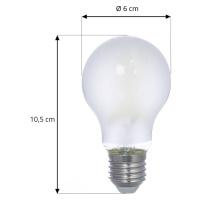 Arcchio LED žárovka, matná, E27, 2,2W, 3000K, 470 lm