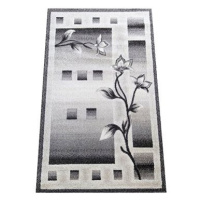 Kusový koberec Otto 02 šedý 160 × 220 cm