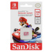 SanDisk MicroSDXC karta 128GB for Nintendo Switch (R:100/W:90 MB/s, UHS-I, V30, U3, C10, A1) lic