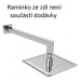 Sanitary Celokovová hlavová nerezová sprcha - čtverec 300 x 300 mm