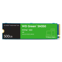WD GREEN SSD NVMe 500GB PCIe SN350, Geb3 8GB/s WDS500G2G0C