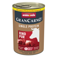 Výhodné balení animonda GranCarno Adult Single Protein 24 ks (24 x 400 g) - čisté hovězí