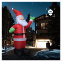 vidaXL Vánoční nafukovací Santa Claus LED IP20 600 cm XXL