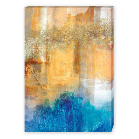 Dekoria Obraz na plátně Teal&Orange, 35 x 50 cm