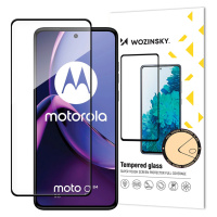 Wozinsky Tvrzené sklo Full Glue pro Motorola Moto G84 přes celý displej s rámečkem - černé