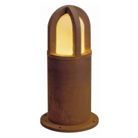 SLV BIG WHITE RUSTY CONE 40, venkovní stojací lampa, TC-DSE, IP54, kulatá, rezavé železo, pr./V 