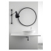 Olsen Spa Hale Black koupelnové zrcadlo 600 x 9 mm bez osvětlení barva černá OLNZHAL609B