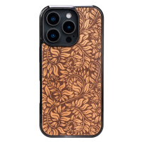 Dřevěné Pouzdro Bewood pro iPhone 16 Pro Listy Jabloň