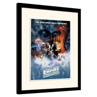 Obraz na zeď - Star Wars: Empire Strikes Back - One Sheet, 34.3 × 44.5 cm